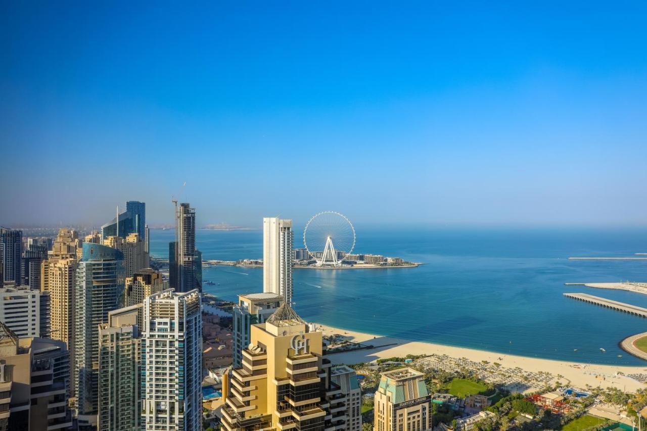 Penthouse In Dubai Marina , Cayan Tower , Sea View Apartamento Exterior foto