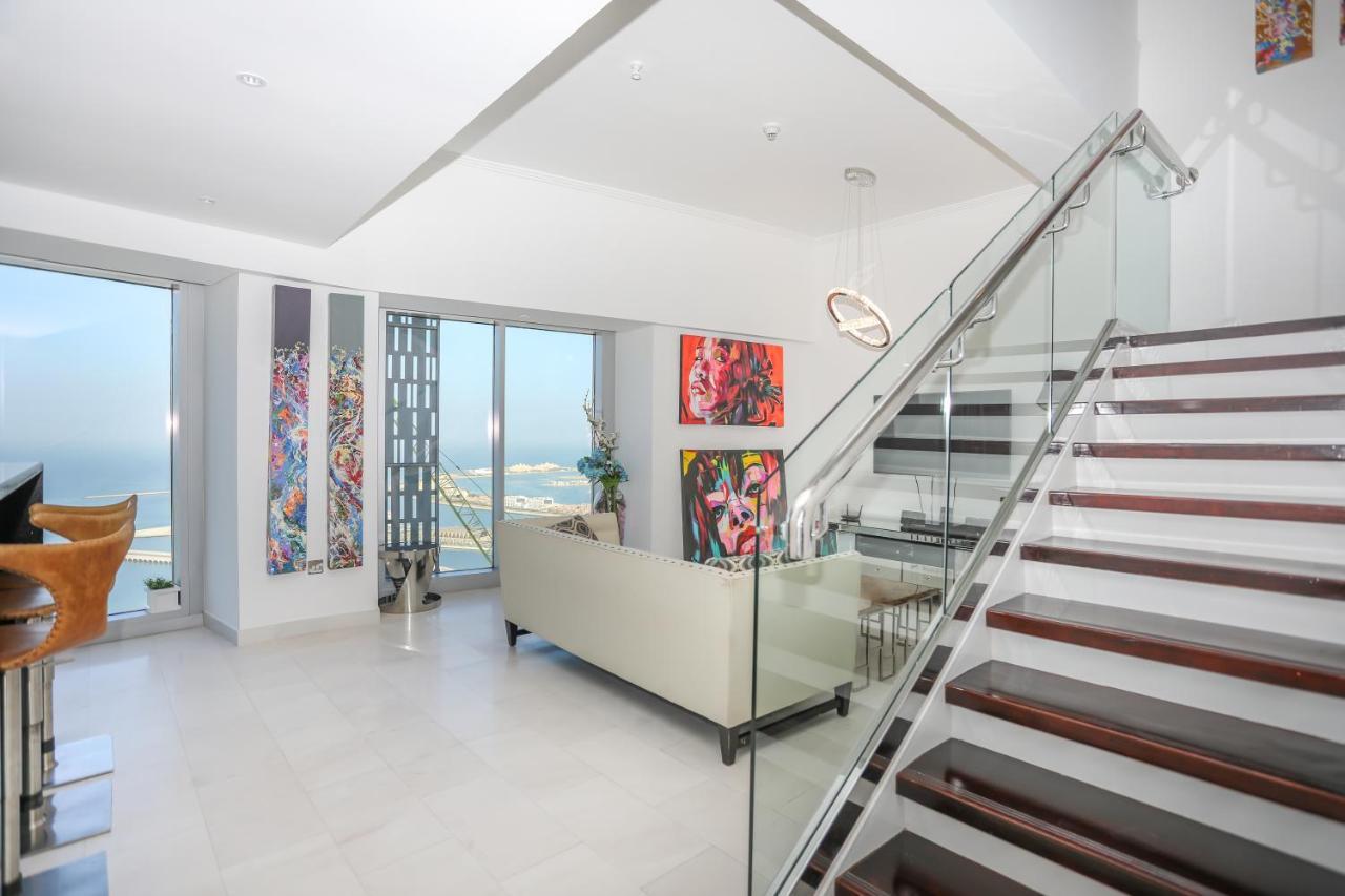 Penthouse In Dubai Marina , Cayan Tower , Sea View Apartamento Exterior foto