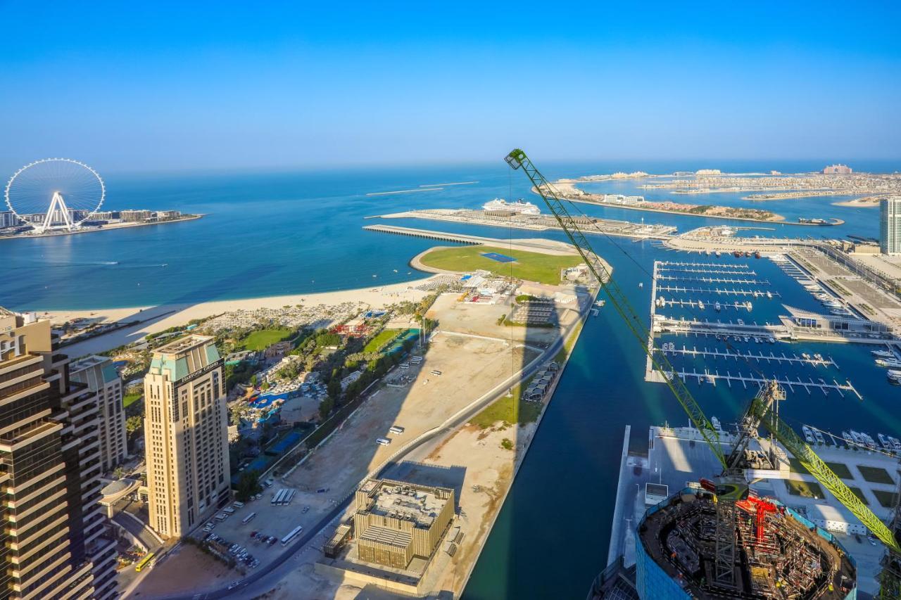 Penthouse In Dubai Marina , Cayan Tower , Sea View Apartamento Exterior foto