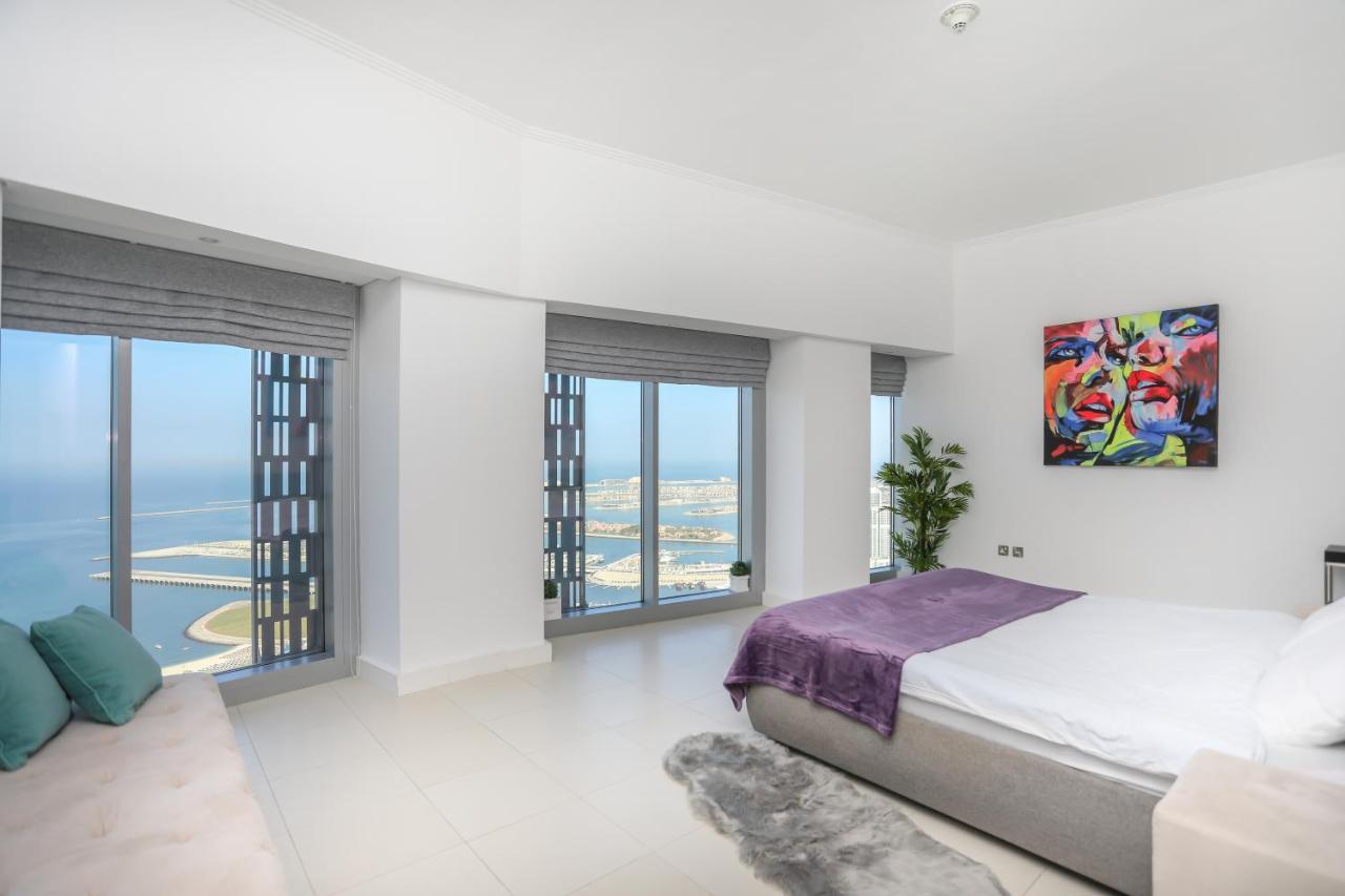 Penthouse In Dubai Marina , Cayan Tower , Sea View Apartamento Exterior foto