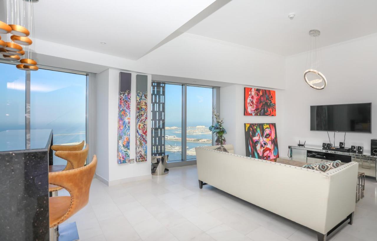 Penthouse In Dubai Marina , Cayan Tower , Sea View Apartamento Exterior foto