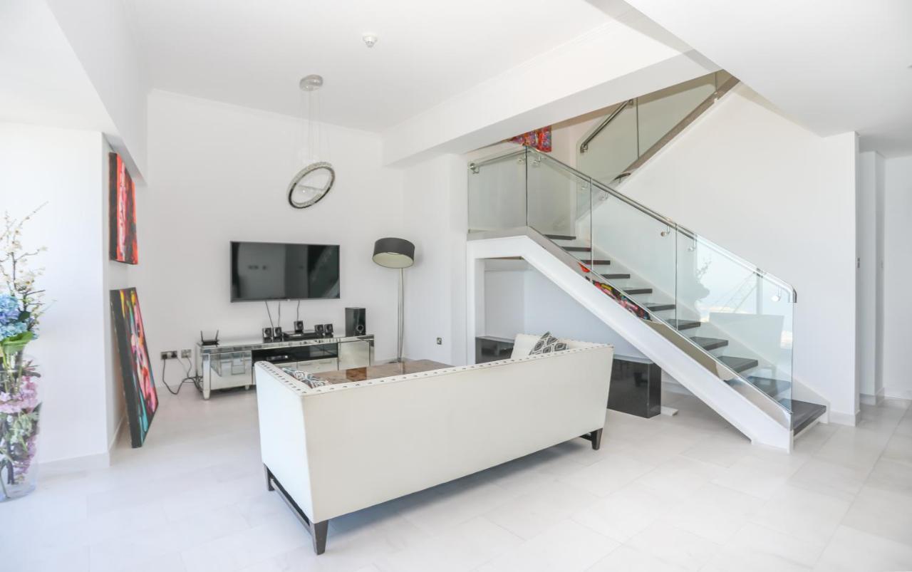 Penthouse In Dubai Marina , Cayan Tower , Sea View Apartamento Exterior foto