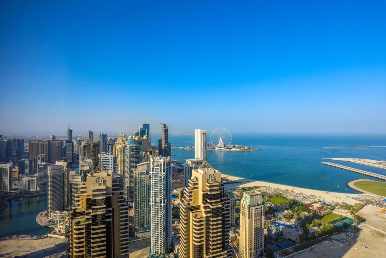 Penthouse In Dubai Marina , Cayan Tower , Sea View Apartamento Exterior foto