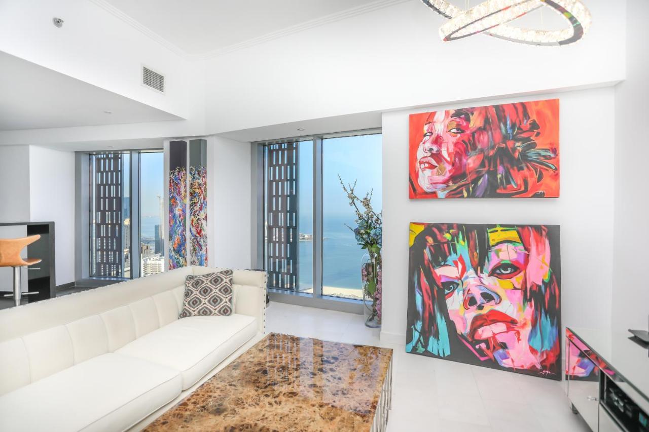 Penthouse In Dubai Marina , Cayan Tower , Sea View Apartamento Exterior foto