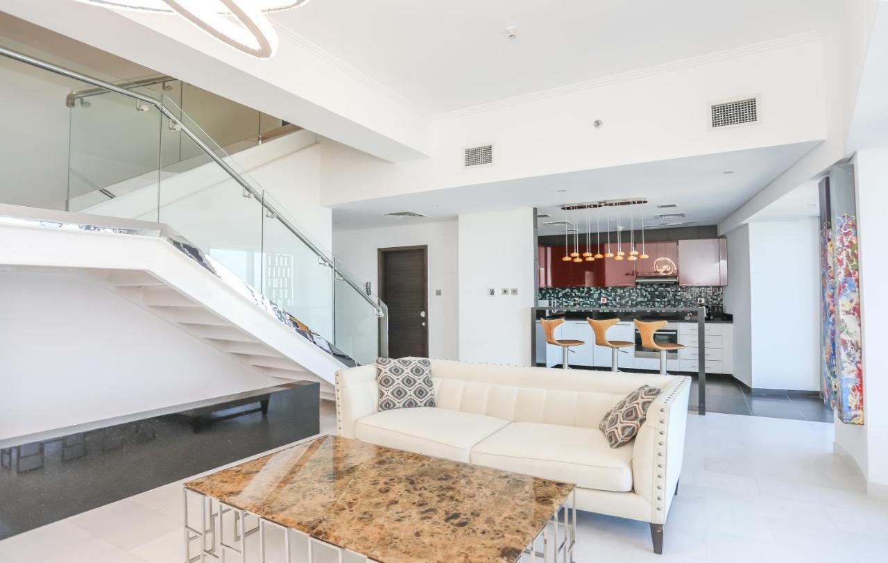 Penthouse In Dubai Marina , Cayan Tower , Sea View Apartamento Exterior foto
