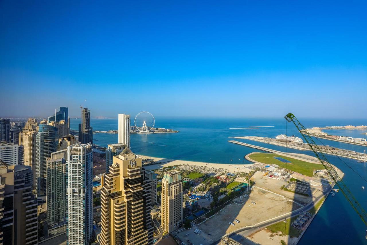 Penthouse In Dubai Marina , Cayan Tower , Sea View Apartamento Exterior foto