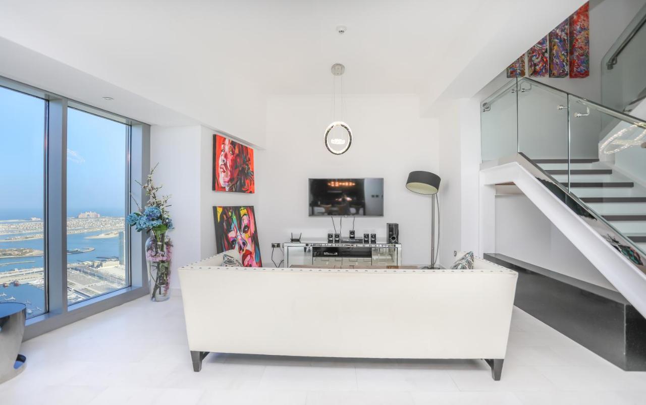 Penthouse In Dubai Marina , Cayan Tower , Sea View Apartamento Exterior foto