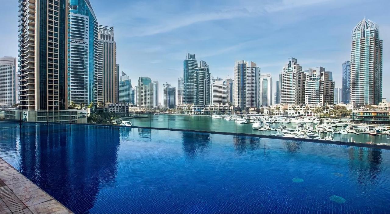 Penthouse In Dubai Marina , Cayan Tower , Sea View Apartamento Exterior foto